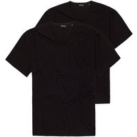Lavecchia T-Shirt Übergrößen Herren Shirt LV-123 (2-tlg) Herrenshirt V-Ausschnitt von Lavecchia
