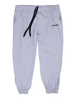 Lavecchia Übergrößen Jogginghose Herren Hose Jogging Freizeit Trainingshose LV-2018 (Grau, 4XL) von Lavecchia