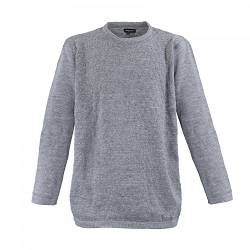 Lavecchia Übergrößen Pullover Strickpullover Herren Pulli Winter LV-404 (Grau, 5XL) von Lavecchia