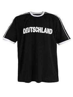 Lavecchia Übergrößen T-Shirt Herren Shirt Kurzarm Freizeit Deutschland LV-120 (Schwarz, 8XL) von Lavecchia