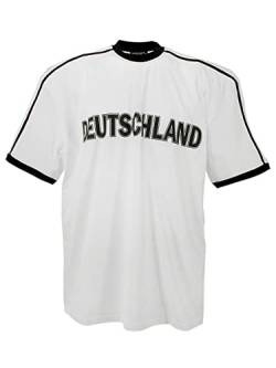Lavecchia Übergrößen T-Shirt Herren Shirt Kurzarm Freizeit Deutschland LV-120 (Weiß, 5XL) von Lavecchia