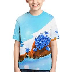 Grizzy and The Lemmings T-Shirts für Jungen und Mädchen, sommerlich süße Bedruckte Grafik-T-Shirts von Lawenp