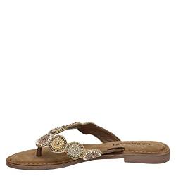 Lazamani Rounds Beads Slippers Damen - 37 von Lazamani