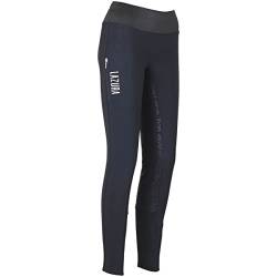 Lazura - Winter-Reitleggings für Damen Emma | Wasserabweisende Thermo-Leggings mit Silikon-Vollbesatz | Winter-Reithose mit breitem Gummiband & Handy-Tasche | Damen Reitbekleidung in Größe 36 von Lazura