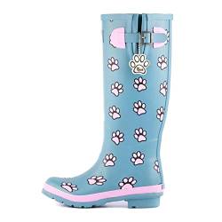 Lazy Dogz Damen Cookie Mode-Stiefel, blaugrün, 35.5 EU von Lazy Dogz