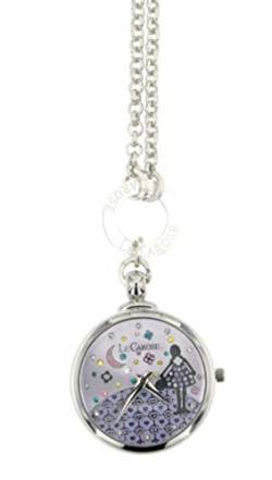 Le Carose Damen Analog Quarz Uhr mit Silber Armband CIPPMOON07 von Le Carose