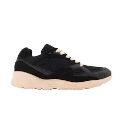 Le Coq Sportif Damen LCS R850 W Street Satin Black Sneaker, Schwarz, 37 EU von Le Coq Sportif