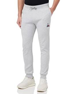 Le Coq Sportif Herren ESS Pant Slim Nr. 1 M grau Hose, Hellgrau meliert, M von Le Coq Sportif