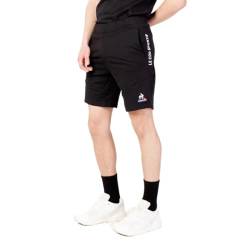 Le Coq Sportif Herren ESS Regular Nr. 1 M Black Klassische Shorts, Schwarz, M von Le Coq Sportif