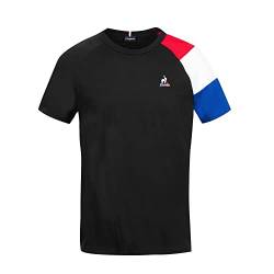 Le Coq Sportif Unisex Bat Tee SS N°1 M Black RLe COQ Sportif Erwachsene, Größe XXL t-Shirt, Schwarz/N.o.w/B.Electro/R.Elect von Le Coq Sportif