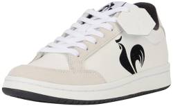 Le Coq Sportif Unisex LCS Court Rooster Optical White/Black Sneaker, 38 EU von Le Coq Sportif