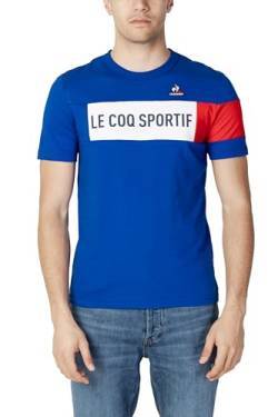 Le Coq Sportif Unisex Tri Tee Ss Nr. 1 M, Blau T-Shirt, Electro Blue, L von Le Coq Sportif