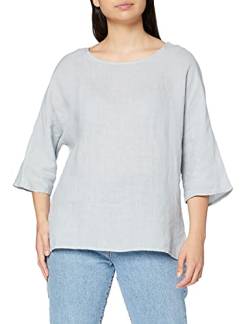 Le Jardin du Lin Damen Blouse, Hellgrau, 36(FR 38) von Le Jardin du Lin