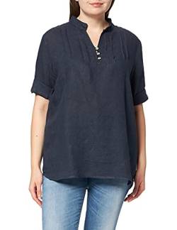 Le Jardin du Lin Damen Blouse, Marine, 38(FR 40) von Le Jardin du Lin