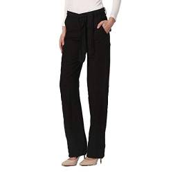 Le Jardin du Lin Damen Trlsc100948 Casual Pants, Schwarz, 36 EU von Le Jardin du Lin