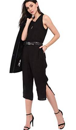 Le Jardin du Lin Damen Trlsc101257 Jumpsuit, Schwarz, 38 (M) von Le Jardin du Lin