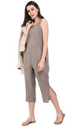 Le Jardin du Lin Damen Trlsc101271 Jumpsuit, Maulwurf, 40 EU von Le Jardin du Lin