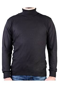 Le Jardin du Lin Men's TRMRVN100068 Pullover Sweater, Schwarz, XXL von Le Jardin du Lin