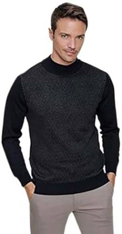 Le Jardin du Lin Men's TRMRVN100177 Pullover Sweater, Navy Blau, L von Le Jardin du Lin