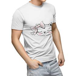 Le Jardin du Lin Unisex-Adult TRTSNW100038-L T-Shirt, Weiß, L von Le Jardin du Lin