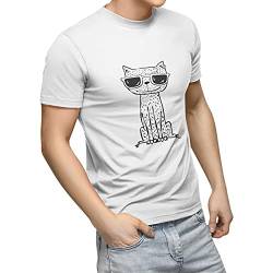 Le Jardin du Lin Unisex-Adult TRTSNW100090-M T-Shirt, Weiß, M von Le Jardin du Lin