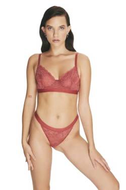 Le Jardin du Lin Women's TRBRLT100041 G-String Panties, Rot, M von Le Jardin du Lin