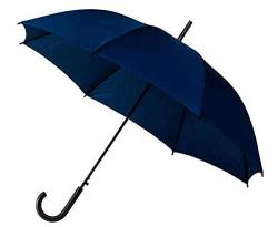 Le Monde du Parapluie Falconetti Regenschirm, Unisex, für Damen und Herren, Blau – Automatisches Öffnungssystem – winddicht – breiter Schutz mit 103 cm Durchmesser von Le Monde du Parapluie