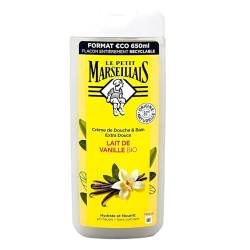 Le Petit Marseillais Duschgel und Badezusatz mit Vanille Milch 650ml aus Frankreich von Le Petit Marseillais