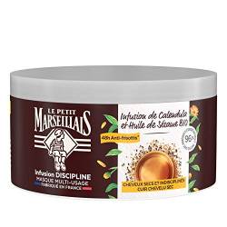 Le Petit Marseillais Mehrzweck-Maske für trockenes und geschädigtes Haar – Infusion von Calendula & Sesamöl Bio – 300 ml von Le Petit Marseillais