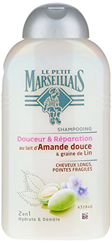 Le Petit Marseillais Shampoo mit Flachs und Mandelmilch langes brüchiges Haar 250 ml von Le Petit Marseillais