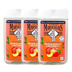Le Petit Marseillais duschgel extra mild weiß pfirsichen und nektarinen 250ml 3er-Pack von Le Petit Marseillais
