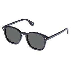 Le Specs Sonnenbrille SIMPLASTIC Damen Herren Viereckige Rahmenform mit UV-Schutz von Le Specs