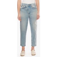 Le Temps Des Cerises 7/8-Hose JEAN FEMME COSY mit asymmetrischem Verschluss von Le Temps Des Cerises