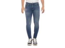 Slim-fit-Jeans LE TEMPS DES CERISES Gr. 27, US-Größen, blau Herren Jeans Slim Fit von Le Temps Des Cerises