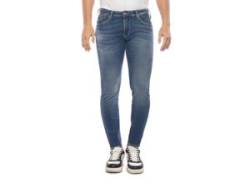 Slim-fit-Jeans LE TEMPS DES CERISES Gr. 28, US-Größen, blau Herren Jeans Slim Fit von Le Temps Des Cerises