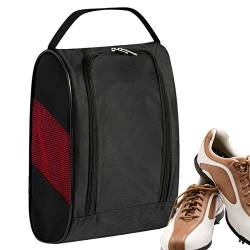 Golfschuhtasche, Schuhtragetasche | Schuhtragetaschen mit Reißverschluss und Belüftung | Atmungsaktive Golfschuh-Tragetaschen für Socken, Tees, Handschuhe, Bürste und anderes Zubehör zur Leking von LeKing