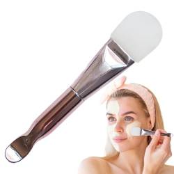 Hautpflegebürste, Schlammbürste Gesicht | Flexible Applikatorbürste für Gesichtsschlammmasken,Gesichtsschlamm-Maske-Applikator-Bürste, haarlose Körperlotion und Leking von LeKing