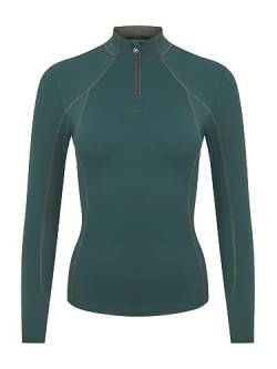 LeMieux Damen Baselayer Top - Langarm Athletic Thermal Shirts - Reitbekleidung & Ausrüstung für Reiten, Fichte, 38 von LeMieux