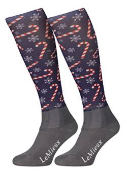 LeMieux Footsies Junior Socken Zuckerstangen von LeMieux