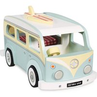 LeNoSa Spielzeug-Auto Holzspielset Holiday Camper • Holz Wohnmobil Van von LeNoSa