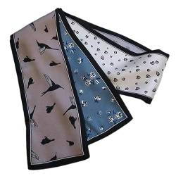 Frauen Stirnband Damen Bohemian Stil mit verschiedenen Drucken Haar Fixierung Dekoration Werkzeugtasche Streamer Langer Schal Lady Elast Bird von Leadrop