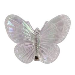 Haarspange, schillernd, transparent, Schmetterlinge, Haarnadel, Fee, kompatibel mit Summer Transparent von Leadrop