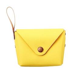 Leadrop Frauen Geldbörse Candy Farbe Frauen Ändern Beutel Brieftasche Lagerung Mini, gelb, Einheitsgröße von Leadrop