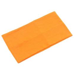 Stirnband Elastisch Breit Elastisch Bequem Haarbänder Kompatibel mit Yoga Orange von Leadrop