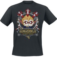 Arcane: League Of Legends - Gaming T-Shirt - Heimerdinger - S bis XXL - für Männer - Größe L - schwarz  - EMP exklusives Merchandise! von League Of Legends