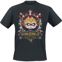 Arcane: League Of Legends - Gaming T-Shirt - Heimerdinger - S bis XXL - für Männer - Größe M - schwarz  - EMP exklusives Merchandise! von League Of Legends