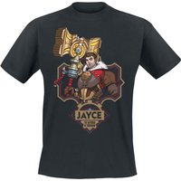 Arcane: League Of Legends - Gaming T-Shirt - Jayce - S bis XL - für Männer - Größe M - schwarz  - EMP exklusives Merchandise! von League Of Legends
