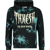 League Of Legends - Gaming Kapuzenpullover - Thresh - S bis XXL - für Männer - Größe S - schwarz/blau  - EMP exklusives Merchandise! von League Of Legends