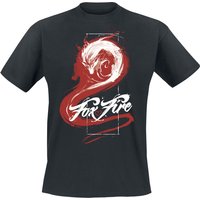 League Of Legends - Gaming T-Shirt - Ahri - Fox Fire - M bis L - für Männer - Größe M - schwarz  - EMP exklusives Merchandise! von League Of Legends