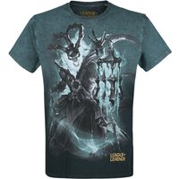 League Of Legends - Gaming T-Shirt - Thresh - M bis XXL - für Männer - Größe M - blau  - EMP exklusives Merchandise! von League Of Legends